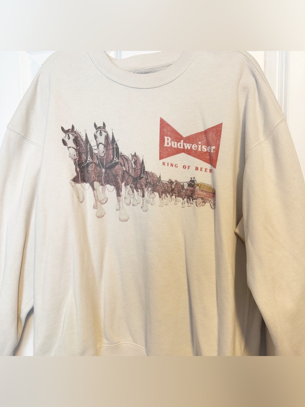 Abercrombie & fitch soft A&F collection Budweiser Sunday crew - Picture 4 of 6